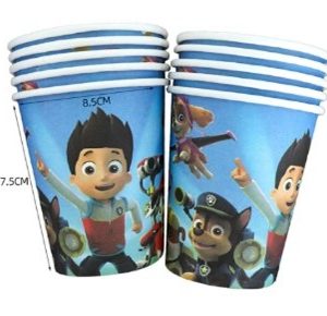 Paw Patrol kartonnen wegwerpbekers (10st)