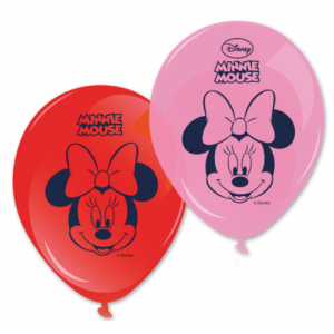 Set 8 Ballonnen - Minnie Mouse