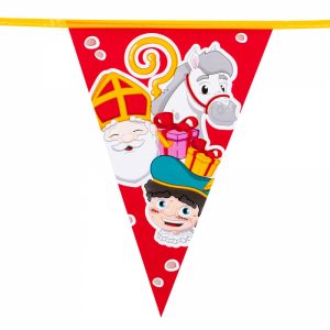 PE vlaggenlijn - Sinterklaas (6m)