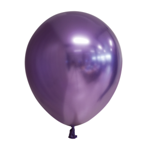 10 Ballonnen Chrome - Paars (30cm)