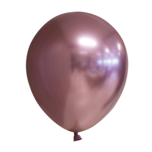 10 Ballonnen Chrome - Roségoud (30cm)