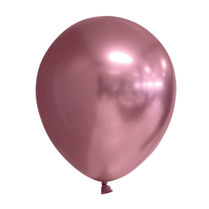 10 Ballonnen Chrome - Roze (30cm)