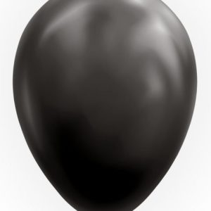 10 Ballonnen Zwart (30cm)