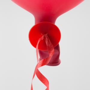 100 automatische snelsluiters met lint - rood