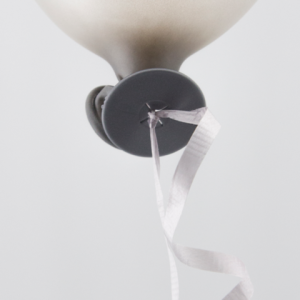 100 automatische snelsluiters met lint - zilver