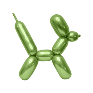 Modelleerballonen - Chrome - Groen - 100st