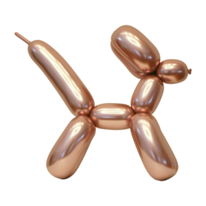Modelleerballonen - Chrome - Roségoud - 100st