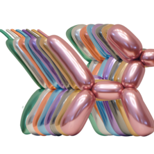 Modelleerballonen - Chrome 260 - gemengde kleuren - 100st