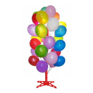 Ballonnen boom rood - 180cm (50 openingen)