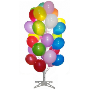 Ballonnen boom wit - 180cm (50 openingen)