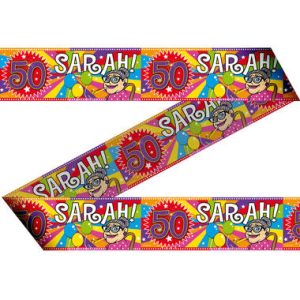 Afzetlint - 50 jaar Sarah (15m)