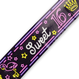 Neon Afzetlint - Sweet 16 (12m)