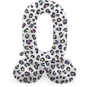 Staande folieballon - Panter - '0' (72cm)