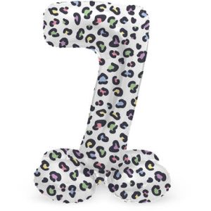 Staande folieballon - Panter - '7' (72cm)
