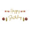 Letterslinger 'Happy Birthday' - Golden Dusk (1,5m)