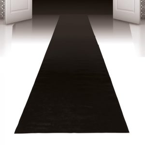Loper zwart (450 x 60 cm)