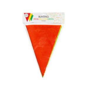 PE vlaggenlijn - Rood/Geel/Groen (10 m)